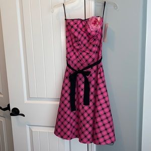 Ruby Rox size 3 pink and black dress